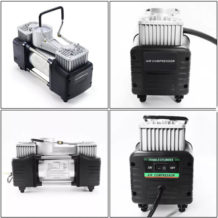 Компресор за гуми с инструменти