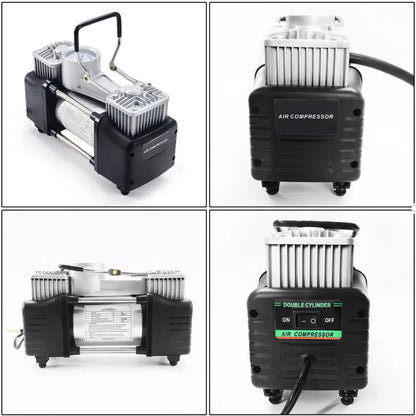 Компресор за гуми с инструменти